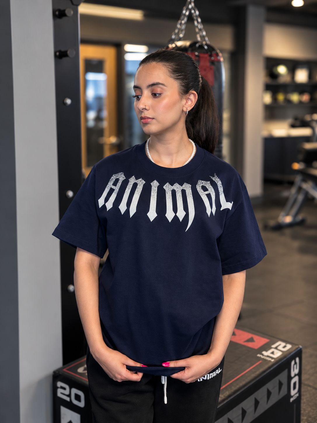 1012 - ANIMAL HERITAGE CURVE TEE