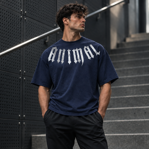 1012 - ANIMAL HERTIAGE CURVE TEE