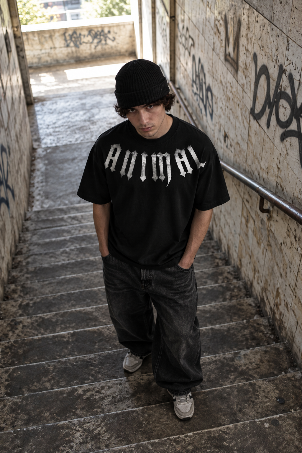 1011 - ANIMAL HERTIAGE CURVE TEE