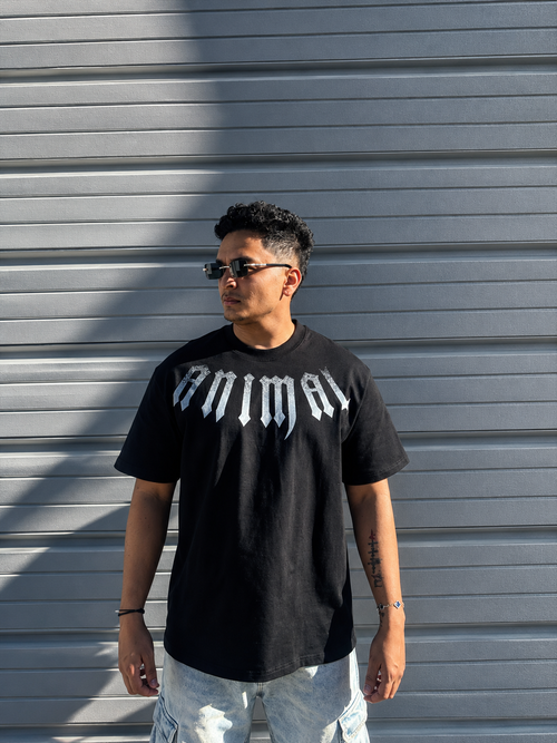 1011 - ANIMAL HERITAGE CURVE TEE
